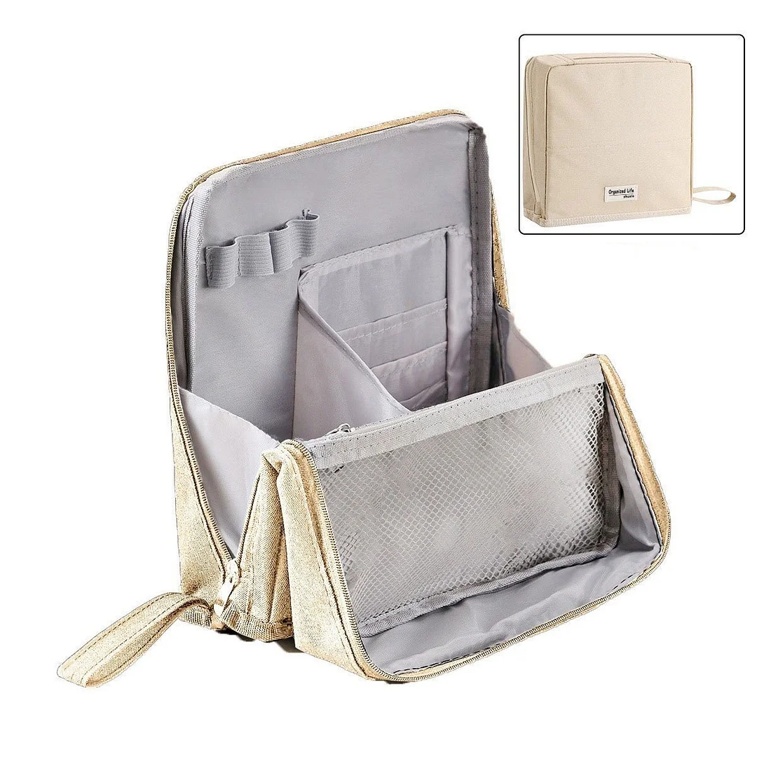 Stehende Make-up-Tasche-tragbar, große Kapazität