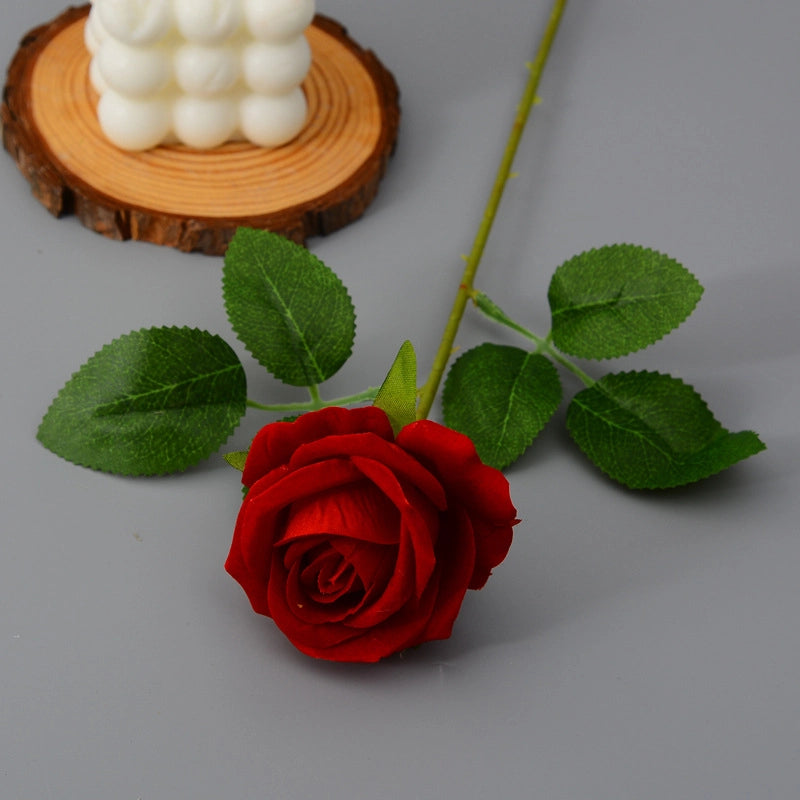 Lifelike Artificial Flowers Suitable For Office Cultural Environment High Quality Silk Flowers