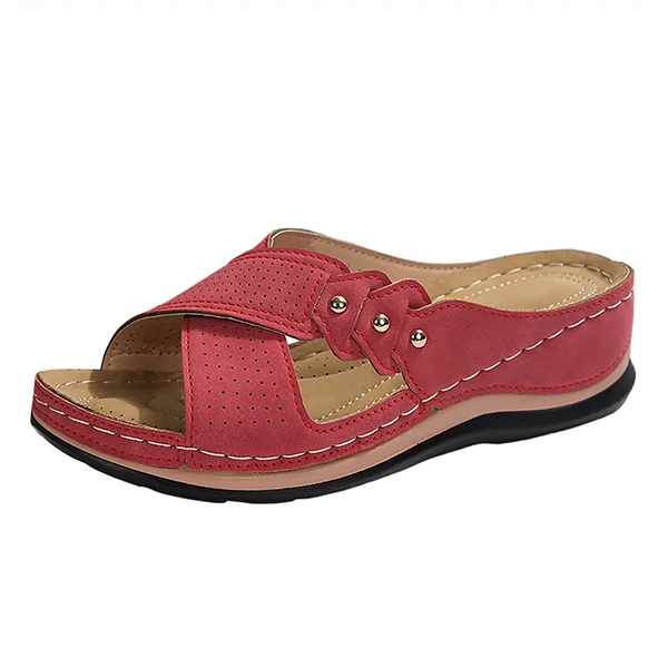  🔥LAST DAY 50% OFF-Women Comfortable Soft Sole Wedge Sandals