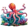 Octopus-14CT Stamped Cross Stitch 40*40cm/15.75*15.75in