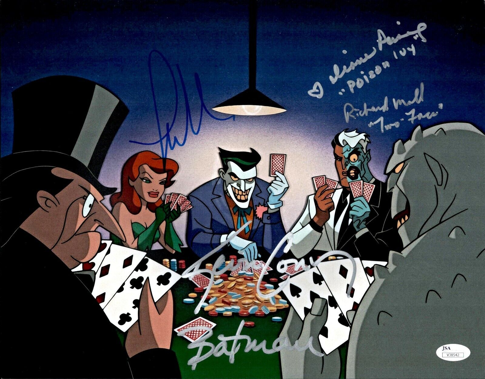 KEVIN CONROY X4 Cast Signed 11x14 Photo Poster painting BATMAN ANIMATED SERIES Autograph JSA COA