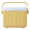 6L Camping Cooler Box Insulated Ice Chest Portable Ice Bucket for Outdoor Use