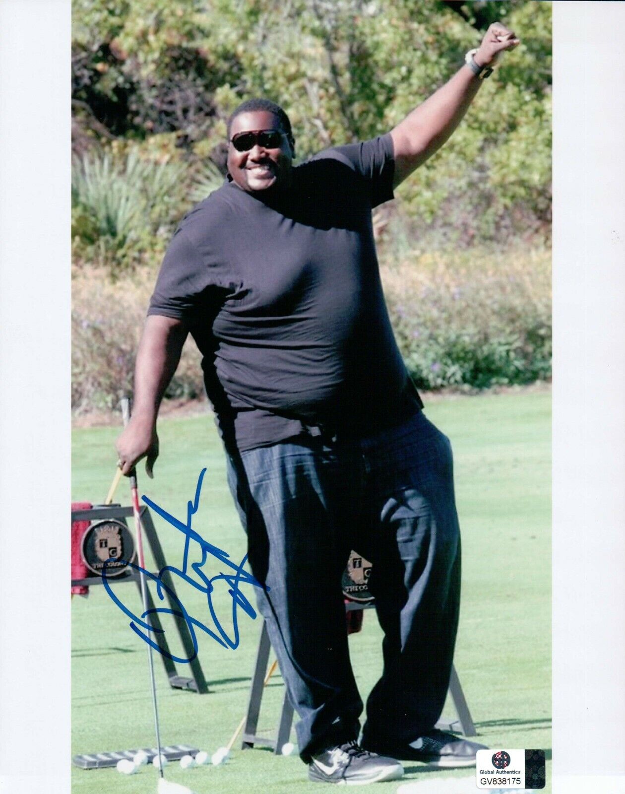 Quinton Aaron Signed Autographed 8X10 Photo Poster painting The Blind Side Michael Oher GV838175