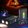Rechargeable EDC Flashlight 1100 Lumens Torch Portable Flat Pocket Flashlight