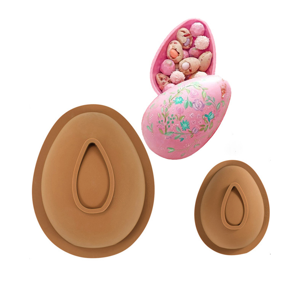 

3D Silicone Easter Egg Shape Mold Homemade Baking Pastry Chocolate Mold, 182mm, 501 Original