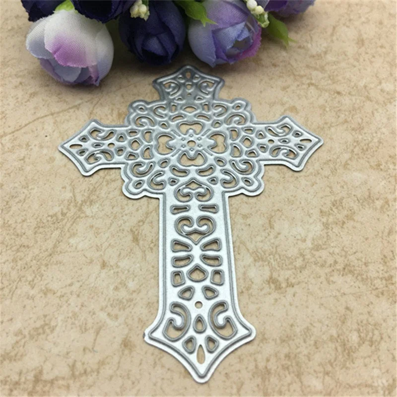 Cross Metal Cutting Dies Stencil Scrapbooking Photo Album Card Paper Embossing Craft DIY