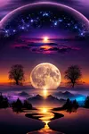 Luxury AB Velvet Diamond Painting Kit - Scenery