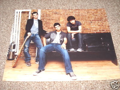 Jonas Brothers Cool Sexy 8x10 Promo Photo Poster painting #2