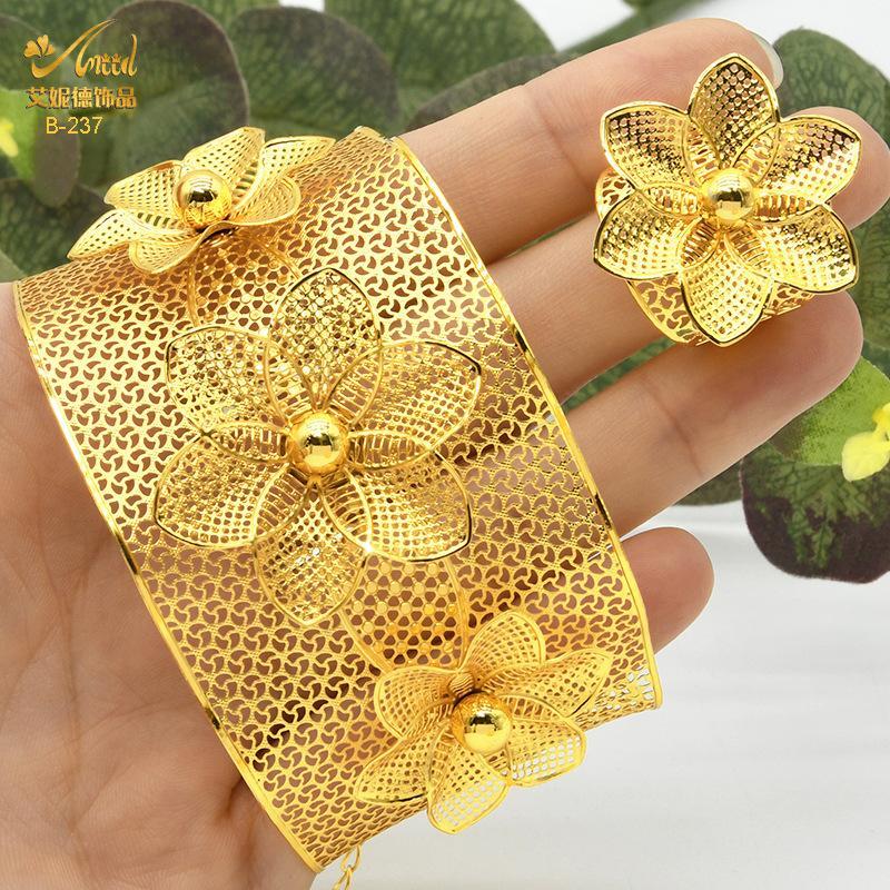 Gold Plated Bracelet Ring Wedding Jewelry | Oxredo Shop Ramadan Sale