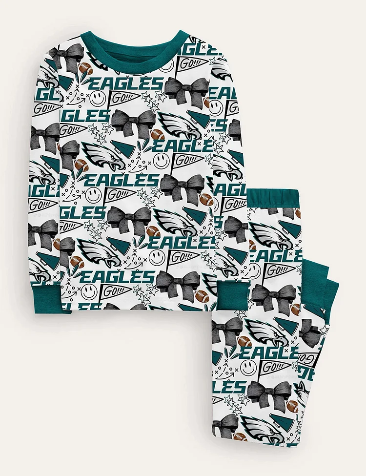 Kid's Philadelphia Football Pajama Set