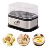 Smart Egg Cooker Stainless Steel Egg Boiler 6 Egg Capacity for Home Kitchen (EU)