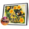 Diamond Painting -DIY Full Square Drill Happy Bird House