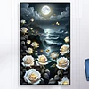(40*65cm)Moon Flower - Full Round Drill Diamond Painting