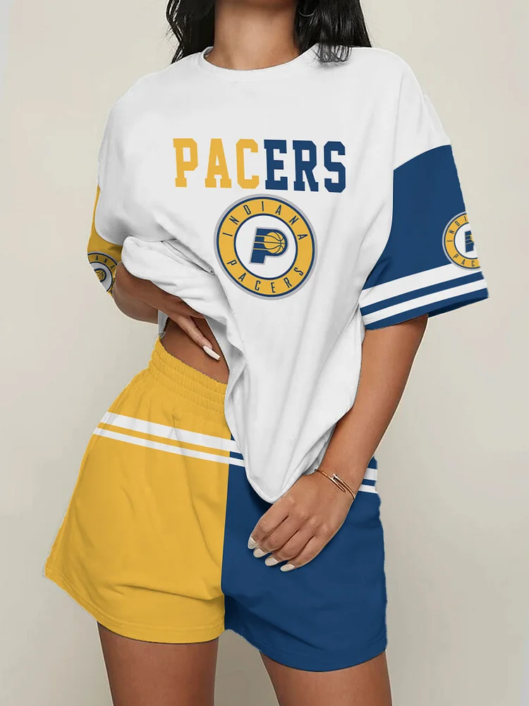 Indiana Pacers Limited Edition Top And Shorts Two-Piece Suits