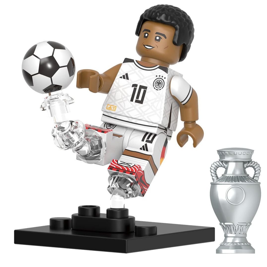 Jamal Musiala (German) Custom Football Player Minifigure Minifigure Bricks monstertoys