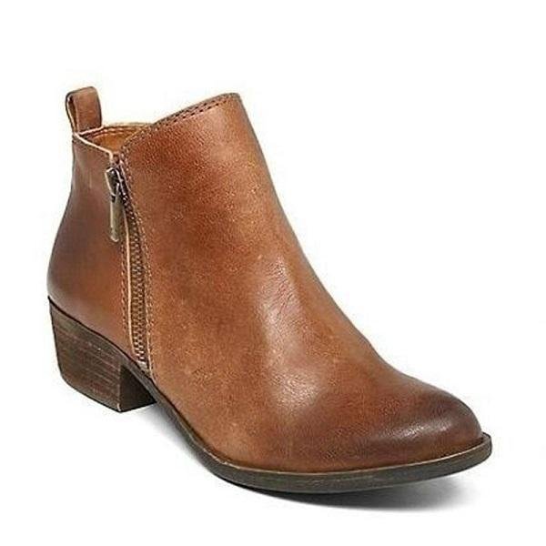Leather Suede Vintage Boots