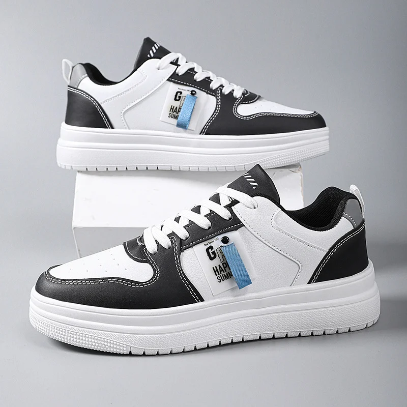 Punklens NEW High-quality Men's Shoes Spring/summer New Air Force One High-top Comfortable Casual Breathable Sneakers Loafer
