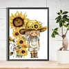Diamond Painting -DIY Round Drill Sunflower Cowboy Kid