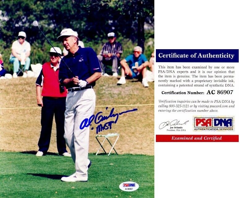 Al Geiberger Signed Autographed 8x10 Photo Poster painting w/ MR 59