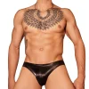Men's Lace Briefs Sexy Low Waist Fashion Hip-Lifting Briefs