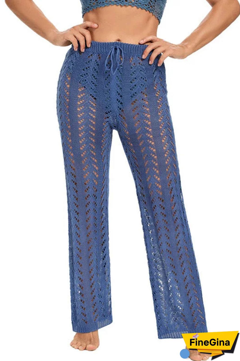 Boho Crochet Trousers