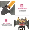 10Pcs Hand Transformation Butterfly Flying Bat Wind up Bat Flutter Card Flying Paper Bat Funny bat Tricky Prop Toys Fake bat Prop 