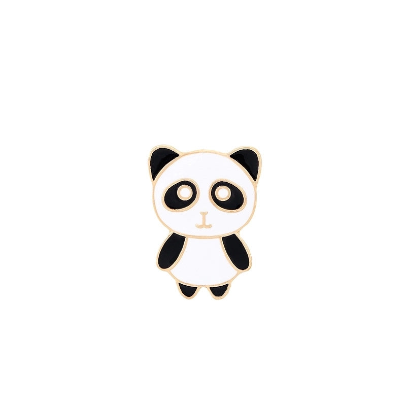 Cute Bear Panda Cat Alloy Women’s Brooches