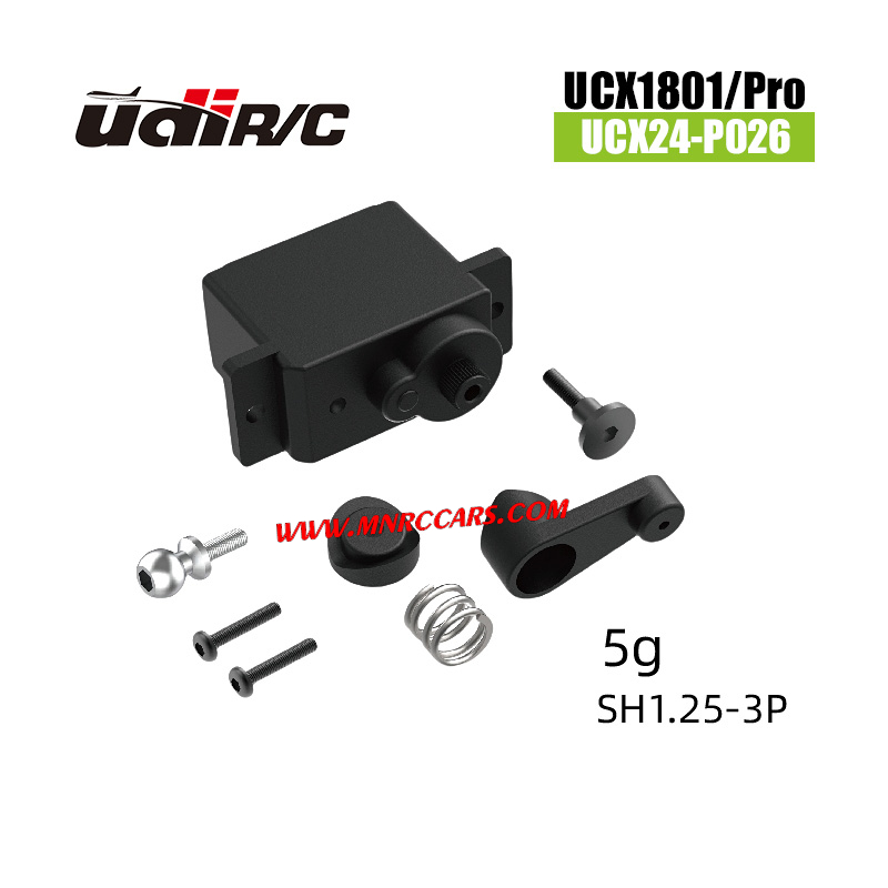 UDIRC UCX1801/Pro Parts Steering servo UCX24-P026