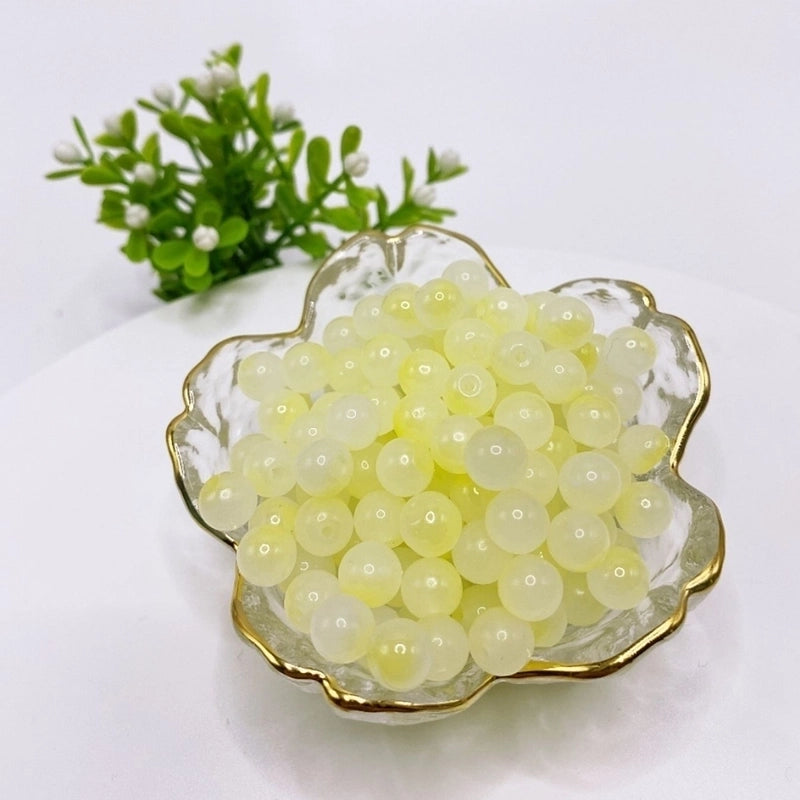 300 Pcs/Package  Glass Solid Color Beads