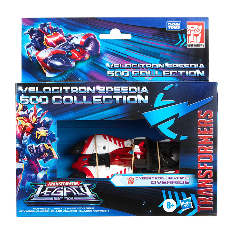 Hasbro Transformers Legacy Velocitron Speedia 500 Collection Voyager Cybertron Universe Override