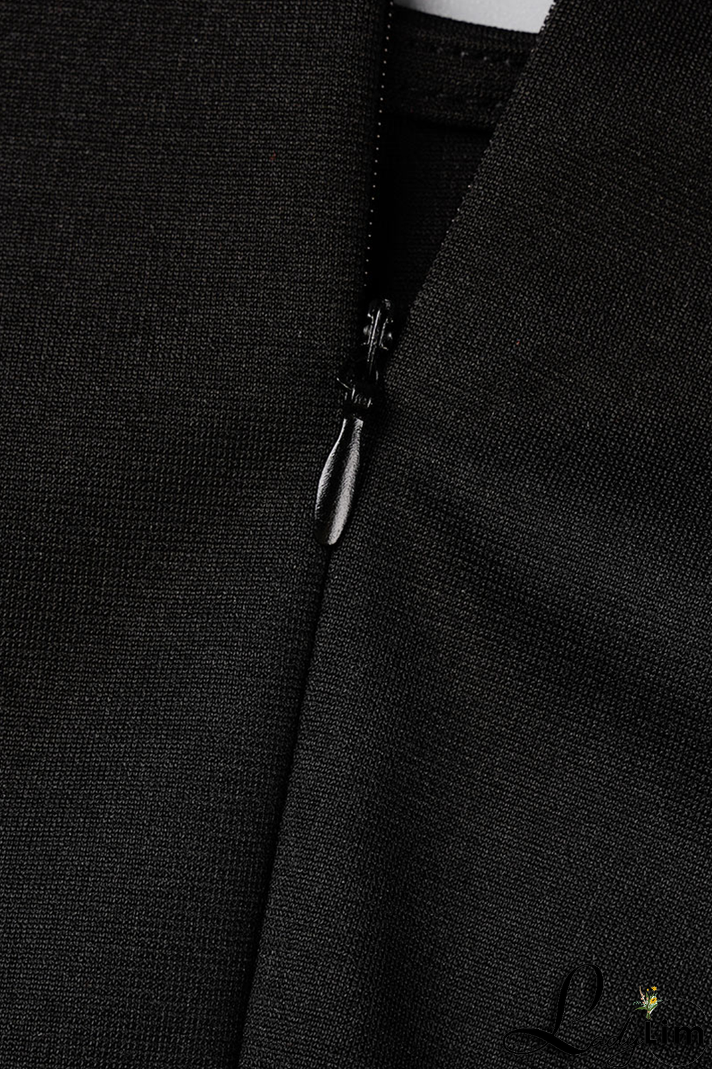 Royal Blue Fashion Print Patchwork O Neck Pencil Skirt Dresses