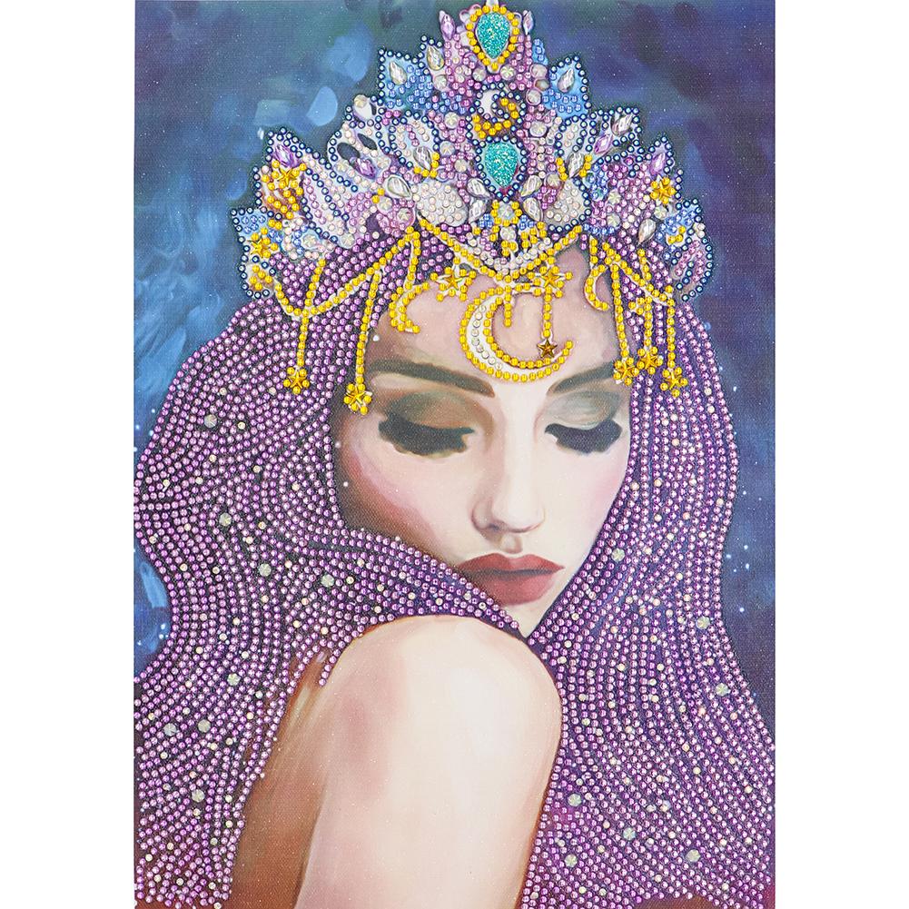 

40*30CM - Special Shaped Diamond Painting - Beauty, 501 Original