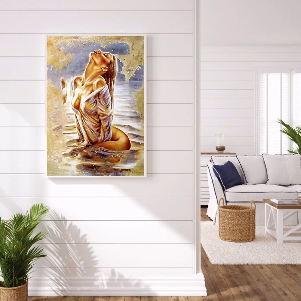 Diamond Painting - Full Round Drill - Sexy Beauty