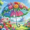 Diamond Painting-DIY Crystal Rhinestone Spring Flower Umbrella