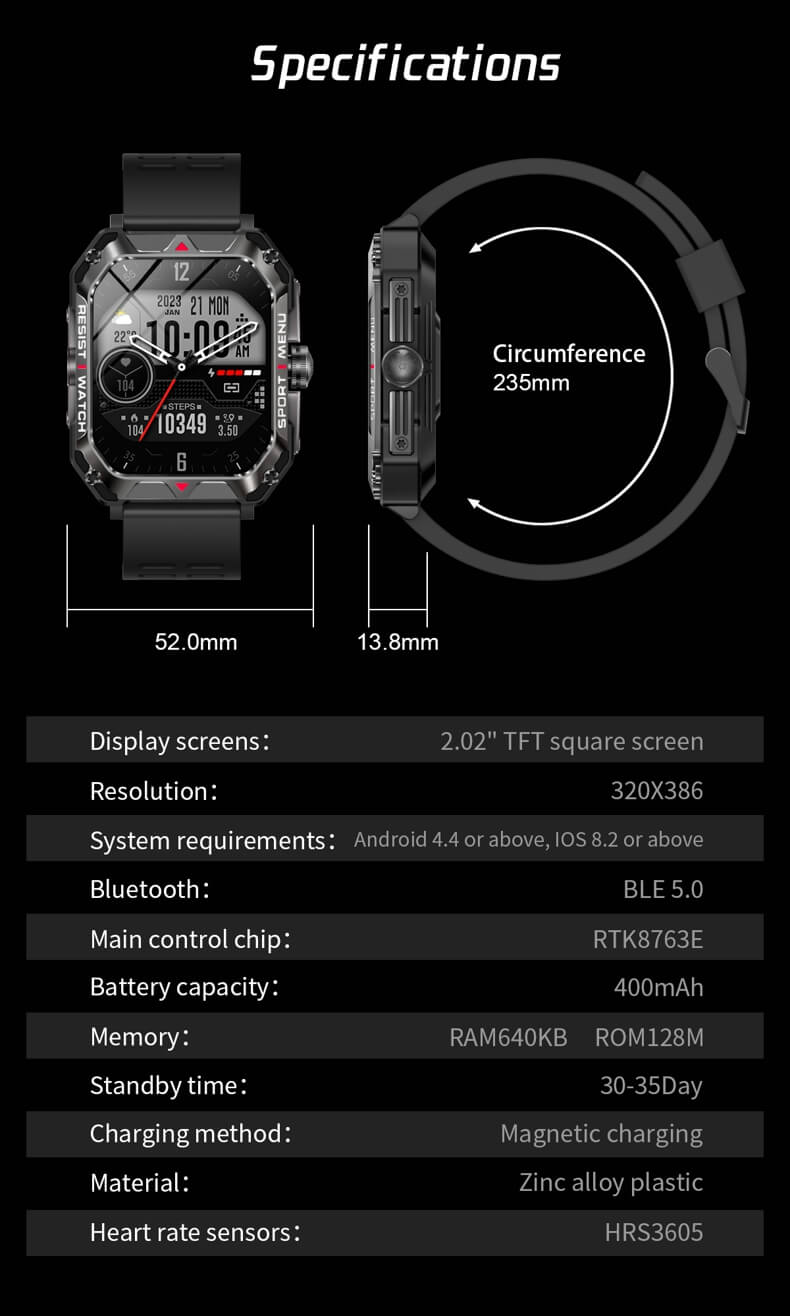 Findtime Smartwatch EX26