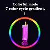LED Christmas Candles Decoration Gift Rechargeable With Glitter
