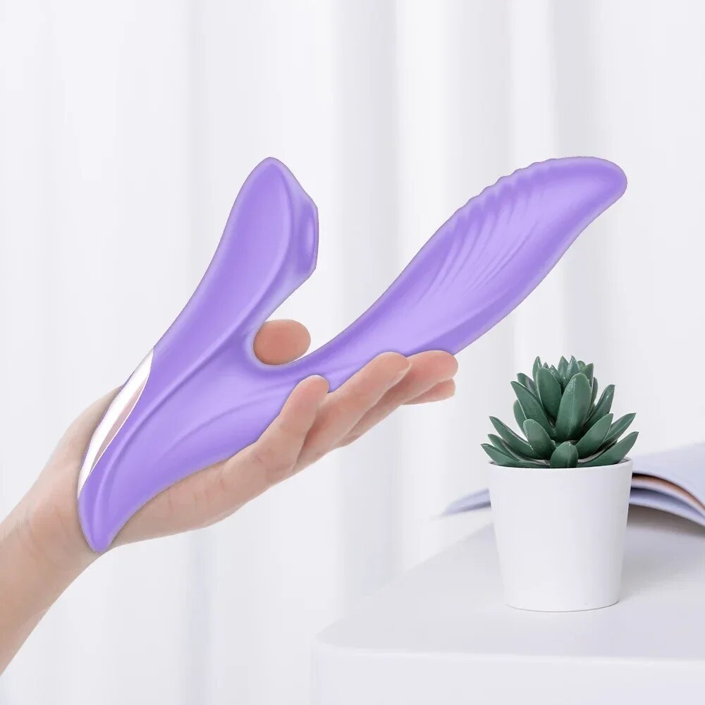 10 Speed G-spot Sucking Vibrator for Clitoris Stimulation Adult Sex Toy