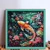 Fish-14CT Stamped Cross Stitch 36*36cm/14.17*14.17in tapestrymarket