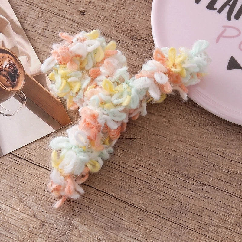Women’s Cute Sweet Geometric Resin Yarn Hair Claws