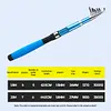 Telescopic Fishing Rod Short Collapsible Rod for Saltwater and Freshwater (1.8M)
