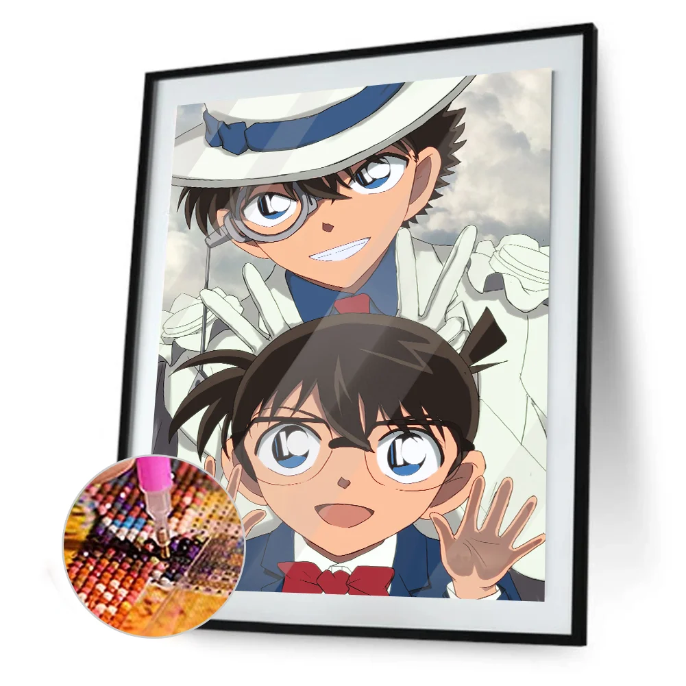 Diamond Painting - Full Round Drill - Conan(30*40cm)