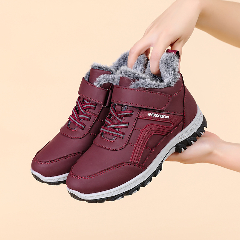 Winter Cotton Boots Women's Casual Shoes Snow Boots Warm