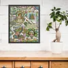 Four Seasons Of Spring-14CT Stamped Cross Stitch 40*51cm/15.75*20.08in tapestrymarket