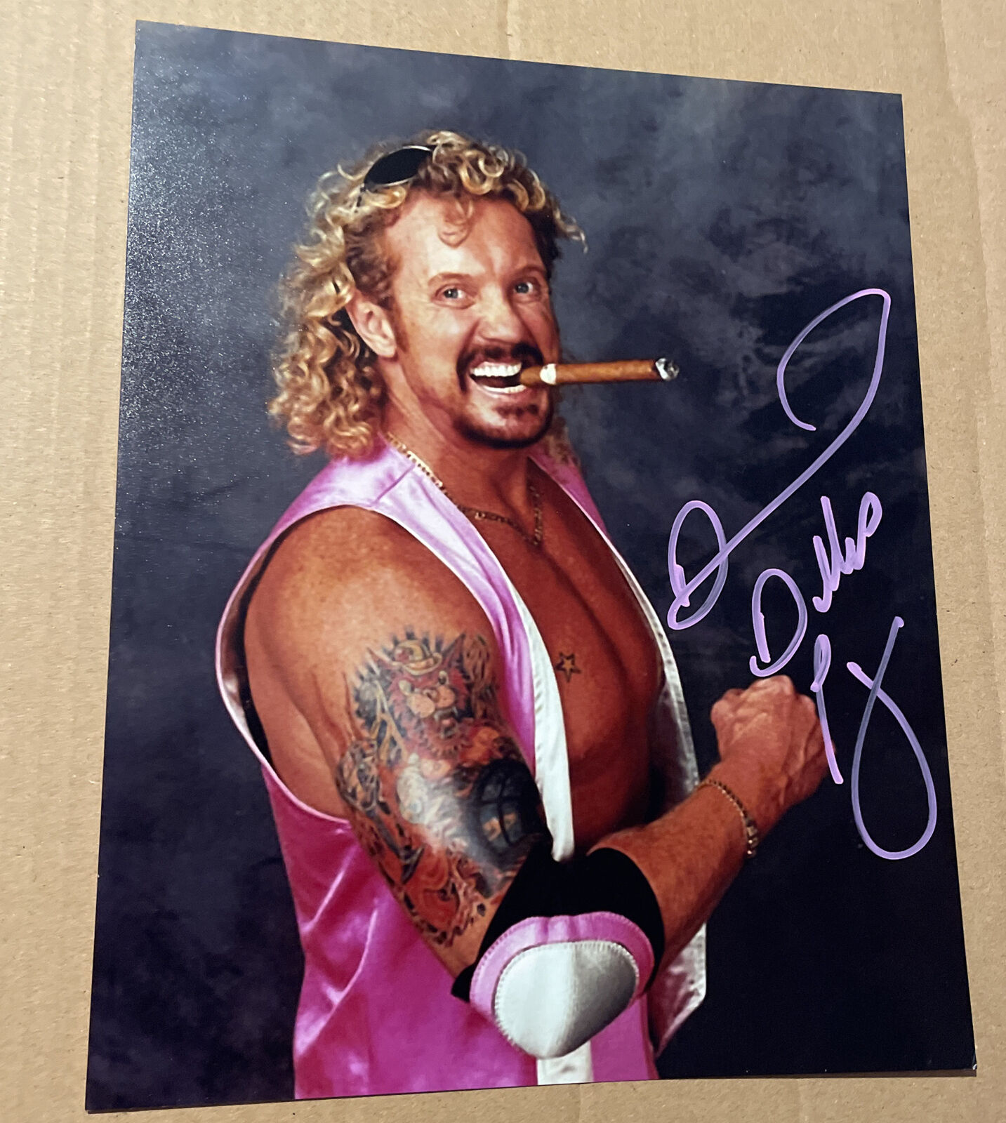 Autograph DIAMOND DALLAS PAGE 8x10 Photo Poster painting Hand Signed DDP WWE WWF WCW ECW ROH TNA