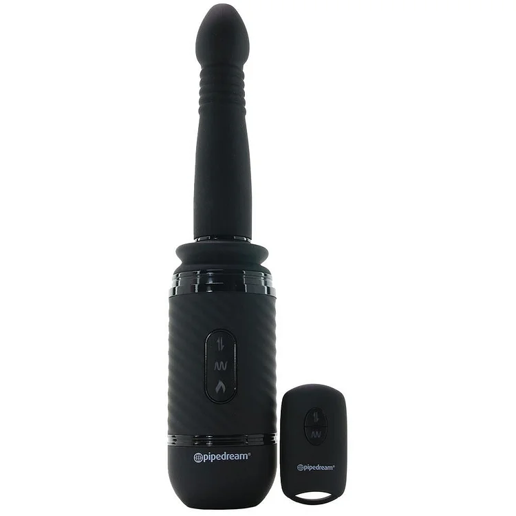 Pornhint Anal Fantasy Vibrating Ass Thruster Vibe in Black