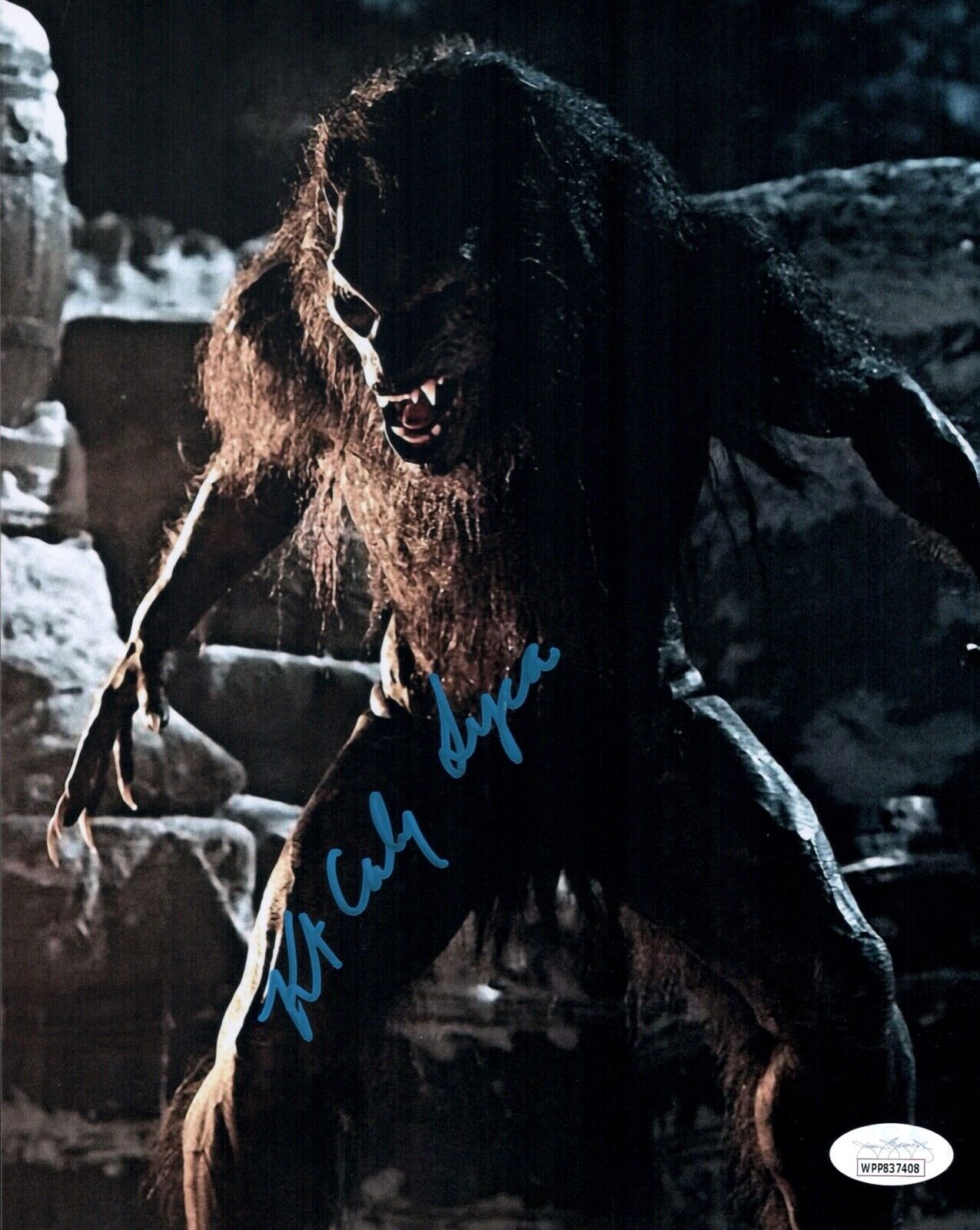 KURT CARLEY Signed UNDERWORLD LYCAN 8x10 Photo Poster painting Autograph JSA COA WPP Cert