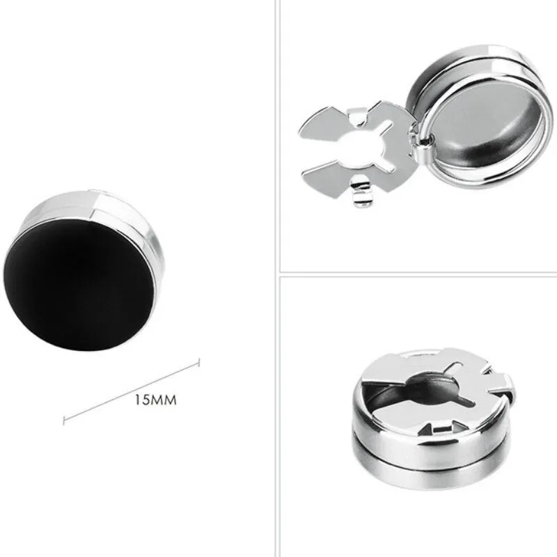 Cufflinks Caps Fashion Men's Gifts High-end Business Banquet Wedding Accessories Trendy Round Star Daily Shirt Buttons Cap