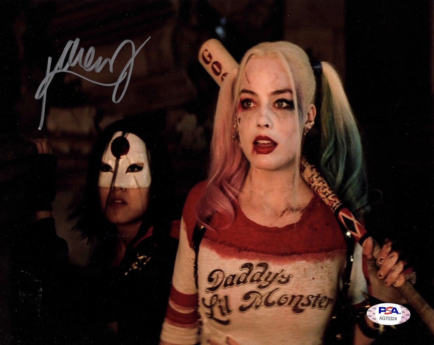 KAREN FUKUHARA Autograph SIGNED 8x10 SUICIDE SQUAD Photo Poster painting Katana Margot PSA/DNA