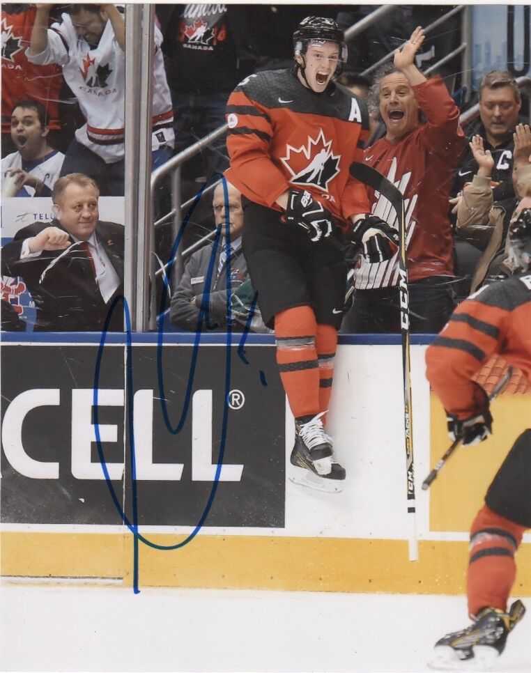 Team Canada Thomas Chabot Signed Autographed 8x10 IIHF Photo Poster painting COA B