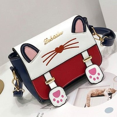 Cute 3D Cat Crossbody Bag